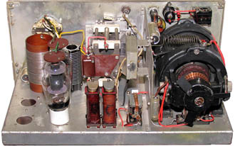 Amplifier RF No. 2 chassis view.