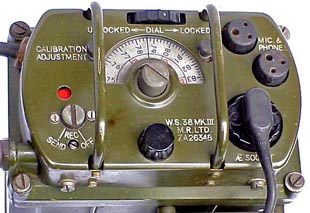 WS No. 38 Mk.3 front panel.